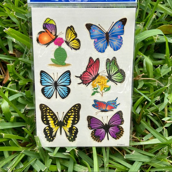 Y2K Temporary Butterfly Tattoos 🦋 - Picture 3 of 7